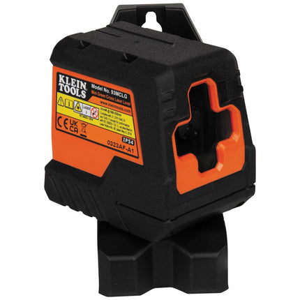 Klein Tools 93MCLG Self-Leveling Laser Level, Mini Cross-Line Level, Leveling Alignment Tool, Bright Green Horizontal and Vertical Lines