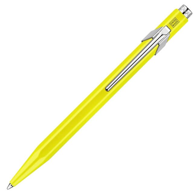 Caran D'Ache 849 Fluo Line Ballpoint Pen, Yellow