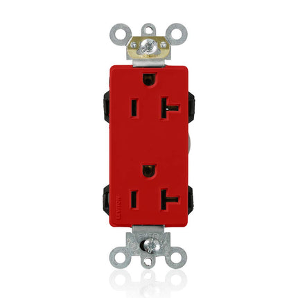 Leviton M1636-R Lev-Lok Modular Wiring Device 20-A