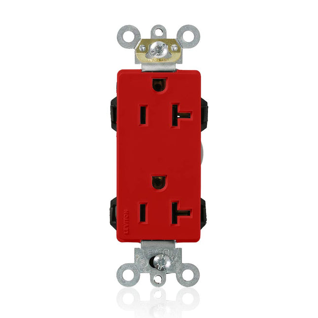 Leviton M1636-R Lev-Lok Modular Wiring Device 20-A