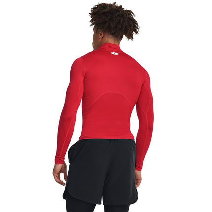 Ua Mens Ua Cg Armour Comp Mock Red / / White Lg