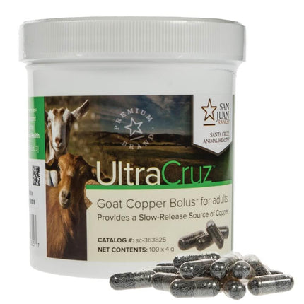 UltraCruz® Goat Copper Bolus for Adults, 100 Count