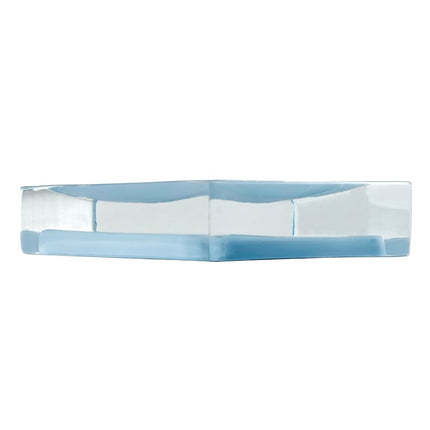 IZOD - Soap Dish, Sleek Resin Countertop Accessories, Dorm Room Essentials, Modern Home Decor (Marina Collection, Blue)