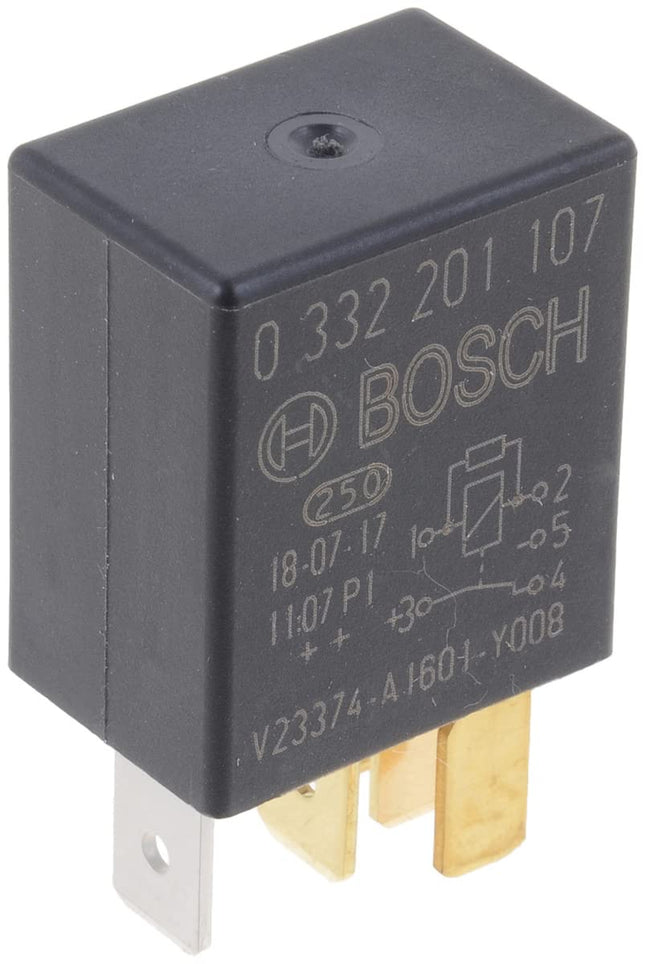 Bosch 0332201107 Micro Relay 12V 30A, IP5K4, Opera