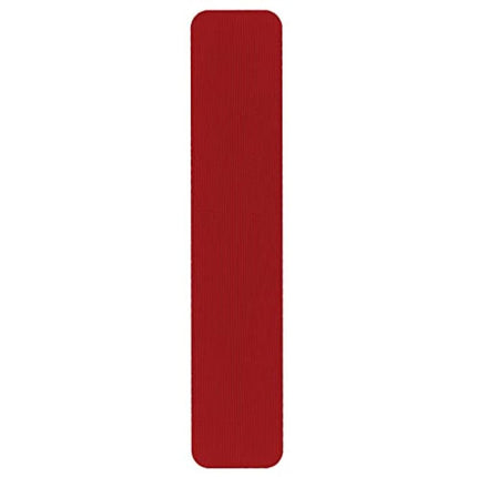 Mueller Kinesiology Tape 20 Pre-Cut I-Strip Roll, Red 20 count