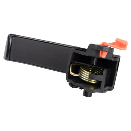 TRQ Rear Right Interior Door Handle Black Passenger Side