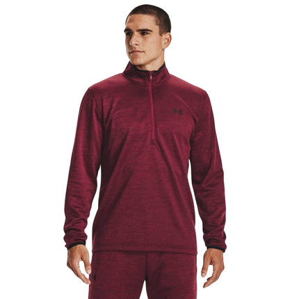 Under Armour Men's Armour Fleece ½ Zip, Red, X-Lar