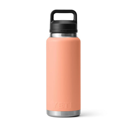YETI Rambler 36 oz Bottle, Vacuum Insulated, Stainless Steel with Chug Cap, Lowcountry Peach