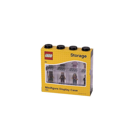 Lego Minifigure Stackable Display Case 8, Black