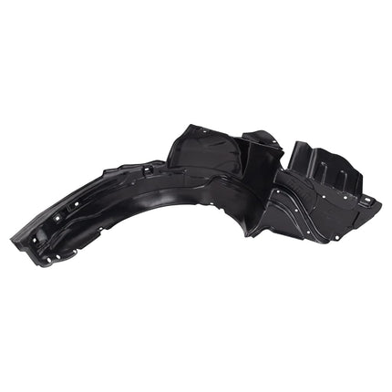 TRQ Front Left Inner Fender Liner Black Drivers Si