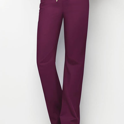 WonderWink 5006XWIN2XL Pantalon de survêtement unisexe Papa Fit Origins sans couture, couleur vin, grande taille - 2XL