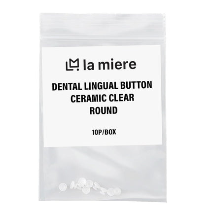 LA MIERE 10Pcs Dental Orthodontic Lingual Button B