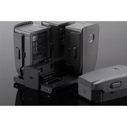 DJI Mavic 2 - Multiple Battery Charger for Mavic 2, Hub with 4 Charging Ports for Your Drone Batteries, Foldable and Portable Design, Using with Car Charger or Battery Charger- Grey