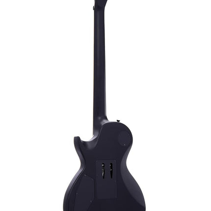 IYV 6 String IYV-ILP-400FR Solid Body wilth Floyld Rose Tremelo Electric Guitar, Satin Black, Right (ILP-400FR)