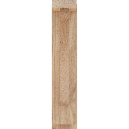Ekena BKT02X12X12RERO 2 1/2" W 3/4" D x 12 1/4" H Reece Shelf Bracket, Red Oak
