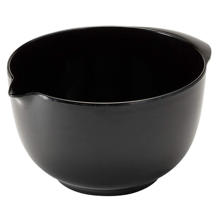 Hutzler Melamine Mixing Bowl, 2.5 quarts, Black