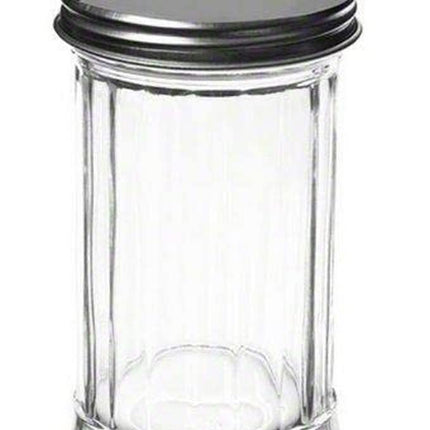 American METALCRAFT, Inc. American Metalcraft GLA312 Glass 12 Oz Cheese Shaker with Stainless Steel Lid