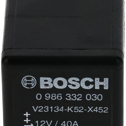 Bosch 0986332030 Mini Relay 12V 60A, IP5K4, Operating Temperature from -40 Degree to 85 Degree C, 4 Pin Relay