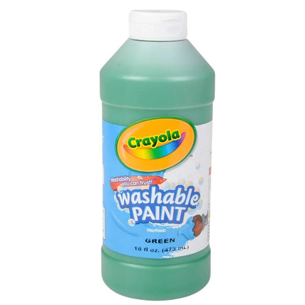 Washable Paint, Green, 16 oz