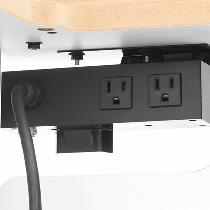 BOSCH RA1171 25-1/2 in. x 15-7/8 in. Benchtop Laminated MDF Top Cabinet Style Router Table with 2 Dust Collection Ports