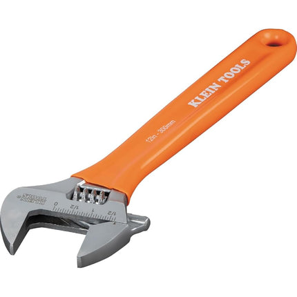 KLEIN TOOLS Extra-Capacity Adjustable Wrench 12"