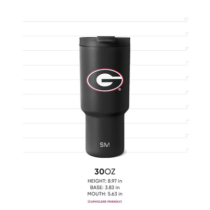 Simple Modern Officially Licensed Collegiate South Carolina 30oz Tumbler with Flip Lid and Straws | Insulated Cup Stainless Steel | Gifts for Men Women | Trek Collection | University of South Carolina