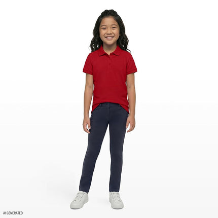 IZOD Juniors Uniform Stretch Jegging, Navy, 3-5