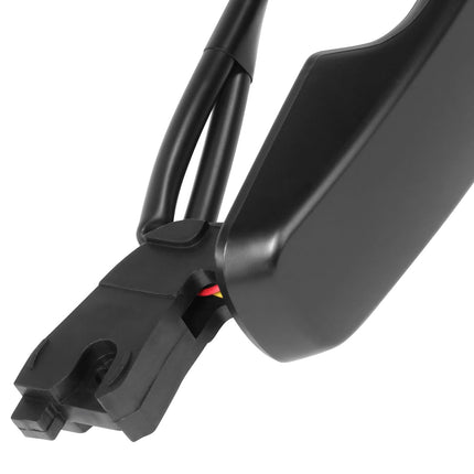 DNA MOTORING Front Left Outer Door Handle Compatible with 07-12 Nissan Altima Sedan / 07-13 Altima Coupe, Black, OEM-DHO-01342