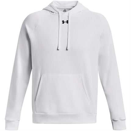 Under Armour Mens Rival Fitted OTH Hoodie White 3X