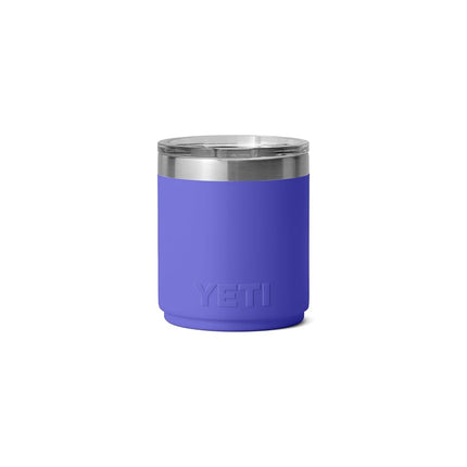 Yeti Rambler 10 oz Stackable Lowball 2.0 Vacuum Insulated Mug, Stainless Steel with MagSlider Lid, Ultramarine Violet