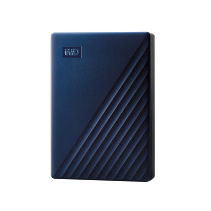 WD 5TB My Passport for Mac portable external storage, USB 3.0, Mac Compatible external hard drive, software for device management, backup and password protection, Time Machine Ready, Midnight Blue