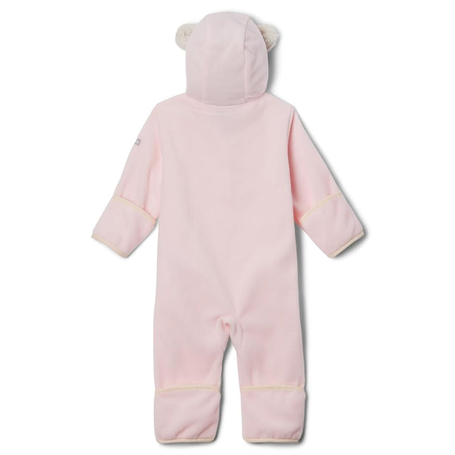 Columbia Youth Infant Tiny Bear II Bunting Suit, Satin Pink/Chalk, 18/24