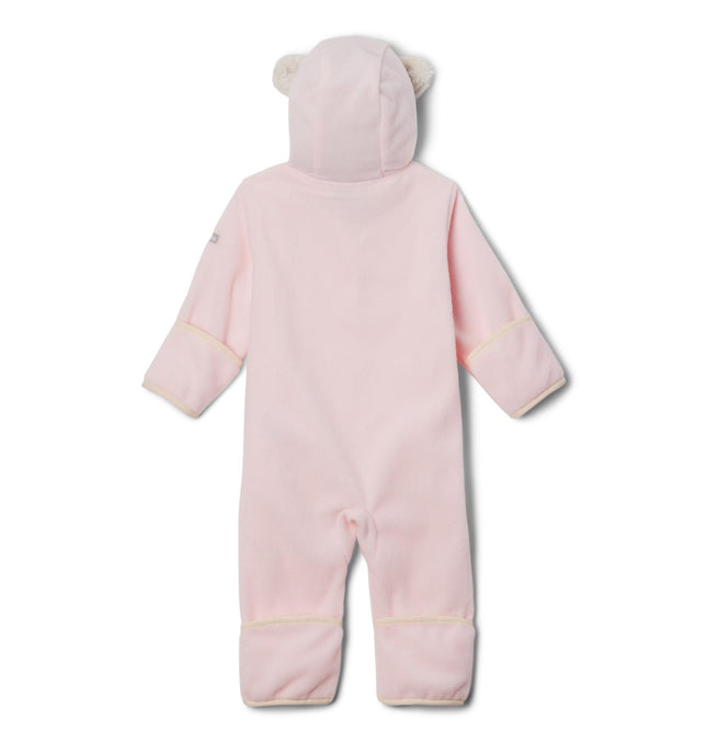 Columbia Youth Infant Tiny Bear II Bunting Suit, Satin Pink/Chalk, 18/24
