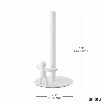 Umbra Buddy Countertop Paper Towel Holder, White