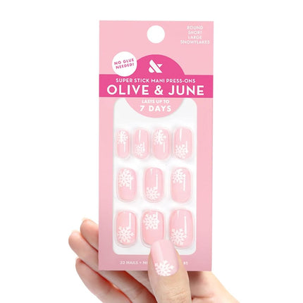Olive & June Classic Super Stick Mani Press On Nai