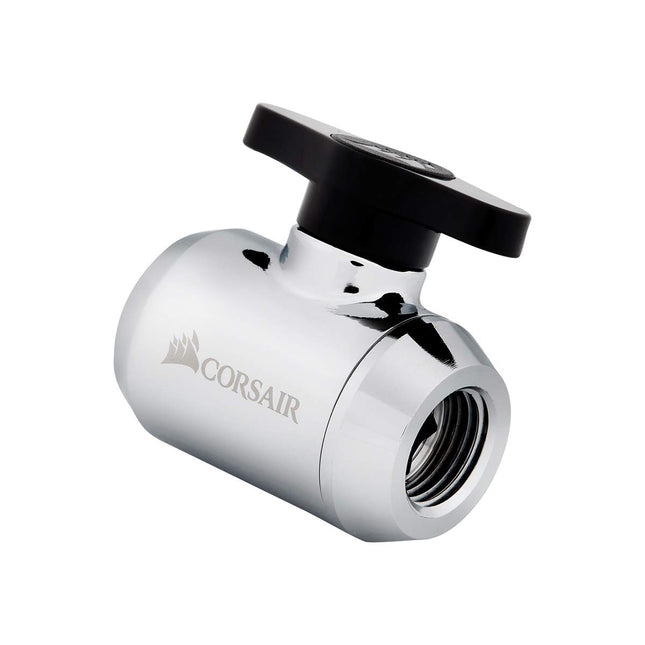 Corsair Hydro X Series XF Fill/Drain Valve - Chrom