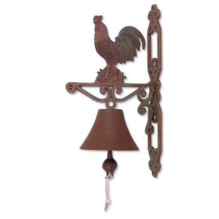 Sunset Vista Designs Painted Cast Iron Bell - Roos