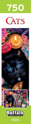 Buffalo Games – 750 Piece Cats Crafty Cats Colorful Puzzle for Adults – Precision-Cut Pieces, Beautiful Artwork, and Hours of Relaxing Fun