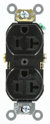 Leviton BR20-E 20 Amp, 125 Volt, Narrow Body Duple