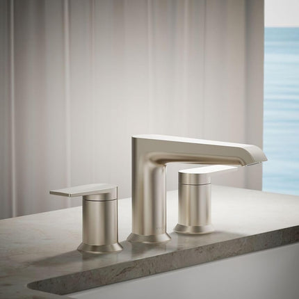 Kohler T25740-4-BN Hint Bath Faucet, Vibrant Brushed Nickel
