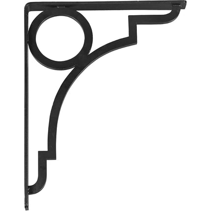 Ekena Millwork BKTM01X12X15SFO 1 1/2-Inch W x 12-Inch D x 15-Inch H Foster Single, Wrought Iron Bracket