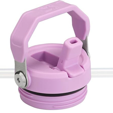 STANLEY IceFlow Flip Straw 2.0 Water Bottle 36 OZ | Built-In Straw with Larger Opening | Lightweight & Leak-Resistant | Insulated Stainless Steel | BPA-Free | Lilac