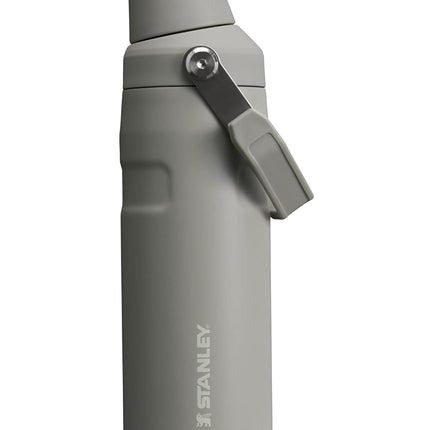Stanley IceFlow Fast Flow Water Bottle 16 OZ | Angled Spout Lid | Lightweight & Leakproof for Travel & Gym | Insulated Stainless Steel | BPA-Free | Ash