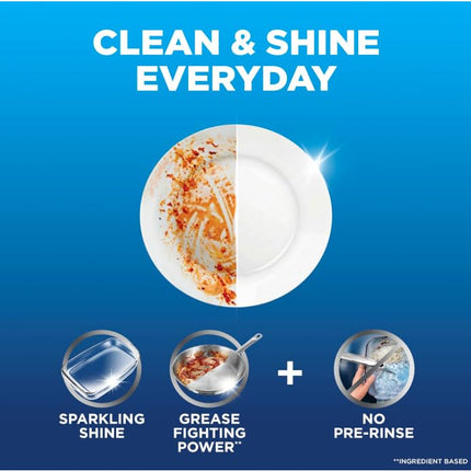 All In 1, Dishwasher Detergent - Powerball - Dishwashing Tablets - Dish Tabs, Fresh Scent, 94 Count Each . 1 Pack- 94 Count
