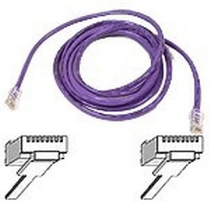 Belkin CAT5E Patch Cord, Purple - 10ft