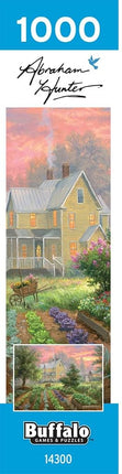 Buffalo Games - Abraham Hunter - Summer Garden - 1000 Piece Jigsaw Puzzle for Adults - Challenging Puzzle Perfect for Game Nights - Finished Size is 26.75 x 19.75