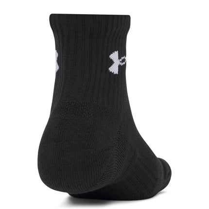 UNDER ARMOUR Performance Cotton Quarter Socks 3 Pairs Unisex Adult Socks