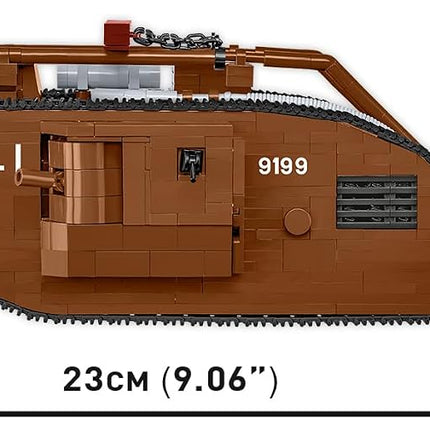 COBI Historical Collection Great War Mark V (Male) no. 9199 Tank