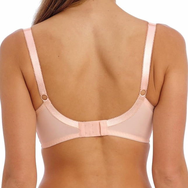 Fantasie Women's Fusion Lace Underwire Padded Plunge Bra, Blush, 32E