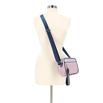 Nautica Women's High Seas Camera Crossbody, Lilac Rose, One Size